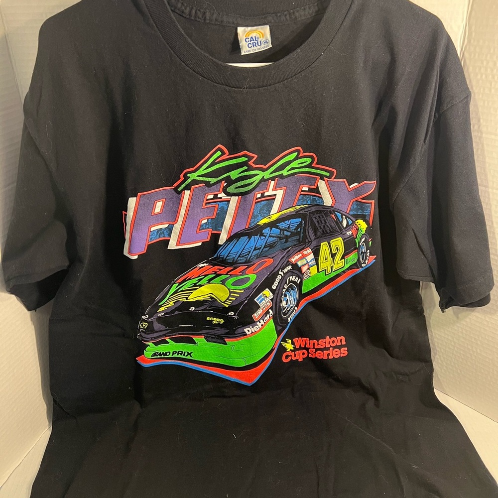 Vintage Kyle Petty Winston Cup Series NASCAR Mello Yello Shirt XL